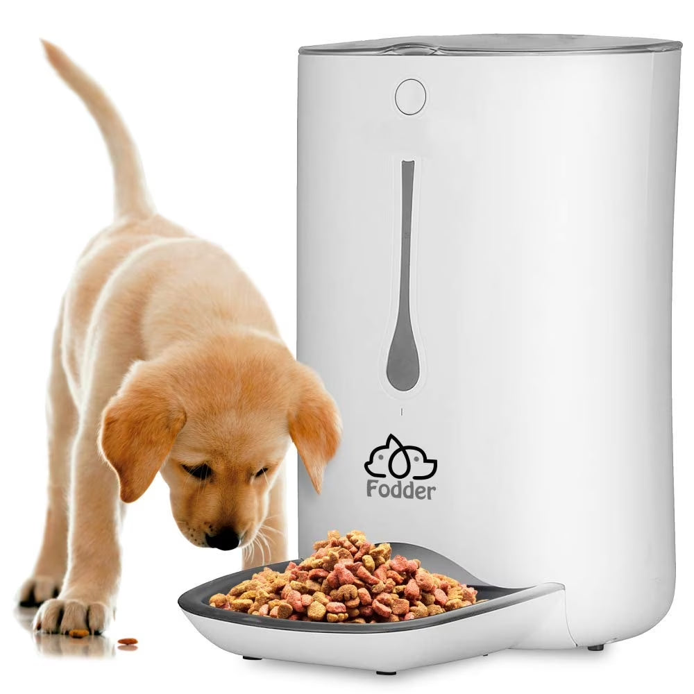 SLAPF30 - Intelligent Automatic Pet Food Dispenser - Digital Feeder with Voice Messaging Feature
